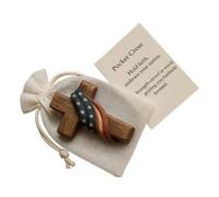 Zuoeay Supplication décorative en bois massif pour la maison, le temple, la réflexion, les chrétiens spirituels