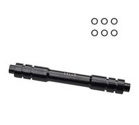 Zuoeay Tige de conversion en alliage d'aluminium de qualité supérieure pour axe traversant de vélo - Brochettes d'arbre de fourche avant pour un réglage efficace des moyeux - Adaptateur d'essieux de