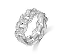 ZUOHUI Bague Étoile de Rêve en Argent Sterling 925, Moissanite 2 carats, Coupe Huit Cœurs et Huit Flèches - Modèle Unisexe for Alliances, Bagues Empilables et Cadeaux d'Anniversaire - Convient aux Fem
