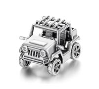 ZUOHUI Breloque voiture tout-terrain vintage en argent sterling 925 for la création de bijoux, compatible avec les bracelets Pandora, cadeau d'anniversaire for femme et fille.