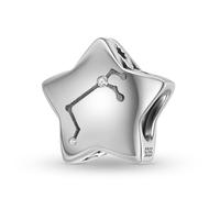 ZUOHUI Breloques 12 constellations en argent sterling S925 pour femme, compatibles avec les bracelets et colliers Pandora, Biagi, Troll et Chamilia.(PC1750-1 (Aries))
