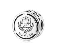 ZUOHUI Breloques en argent sterling 925, série portugaise professionnelle, squelettées, compatibles avec les bracelets Pandora, Biagi, Troll et Chamilia. Cadeau idéal for porte-clés, colliers et brace