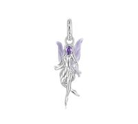 ZUOHUI Breloques en argent sterling S925 - Breloques esprit nature enchanteur DIY for femme, coffret cadeau for bracelets/colliers, 7 perles à thème (par exemple flocon de neige, forêt)(BSC1224)
