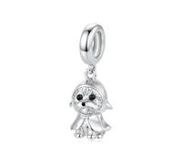 ZUOHUI Breloques en Perles de Chien Westie pour Bracelets Pandora(YIC252)