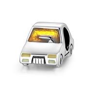 ZUOHUI Breloques pendentifs en argent sterling S925, série voiture et bus créatifs - Compatibles avec les bracelets Pandora, Biagi, Troll et Chamilia - Cadeau idéal for porte-clés, colliers et bracele