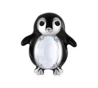 ZUOHUI Breloques pingouin en argent sterling 925 for bracelet Pandora - Cadeau festif - Création de bijoux à faire soi-même