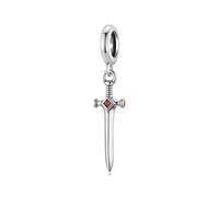 ZUOHUI Breloques rétro Goku en argent sterling 925, bijoux à faire soi-même, motif dessin animé chinois (emballage hypoallergénique et prêt à offrir)