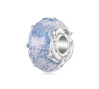ZUOHUI Charms en argent sterling S925 sur le thème des animaux marins pour la création de bijoux DIY par les femmes vie marine pour bracelets compatibles avec Pandora(Delfino BSC1272)