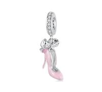 ZUOHUI Pendentif charm en argent sterling S925, série Champagne, compatible avec les bracelets Pandora, Biagi, Troll et Chamilia. Cadeau idéal for porte-clés, colliers et bracelets.(BSC1154)