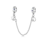 ZUOHUI Perle Charm Étoile plaqué cuivre for Pandora Bracelet DIY