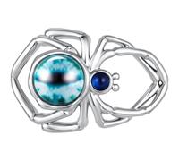 ZUOHUI Perle Charm Halloween Cuivre plaqué or noir for Pandora | Set de Perles compatible avec Troll Biagi Chamilia Bracelet Araignée Citrouille Lumineuses Bijouterie Cadeau for Elle