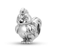 ZUOHUI Perle Charm Poussin 925 Argent Sterligne for Pandora