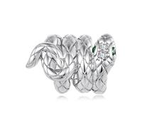 ZUOHUI Perle Charm Serpent Snake plaqué Cuivre for Pandora Bracelet DIY
