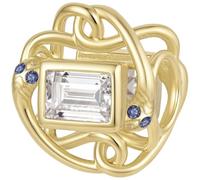 ZUOHUI Perles Charm Argent Sterligne Cône Pin Papillon Automne for Pandora | Compatible avec les bracelets Troll, Biagi et Chamilia Cadeau pour elle Fournitures de bijouterie