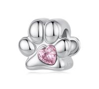 ZUOHUI Perles Charm Étoile Patte 925 Argent Sterligne for Pandora