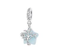 ZUOHUI Perles Charm Planète Étoile Plaqué Cuivre for Pandora Bracelet