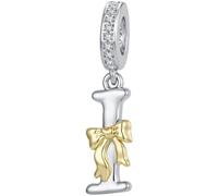 ZUOHUI Perles Charme Lettre Arc en Cuivre Plaqué for Bracelet Pandora