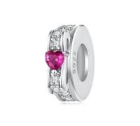 ZUOHUI Set de Perles Charme Cœur Ours Mignon 925 Argent for Pandora