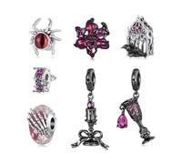 ZUOHUI Set de Perles Halloween 925 Argent Sterligne for Pandora