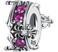 ZUOHUI Set de Perles Halloween 925 Argent Sterligne for Pandora | Gothique compatible avec Troll Biagi Chamilia Bracelet Araignée Crâne Cathédrale DIY Bijouterie Cadeau for Elle