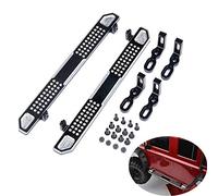 ZuoLan 1 paire de pédales latérales en métal pour voiture sur chenilles RC à l'échelle 1/10 1/10 RC Crawler Traxxas TRX-4 Trx4 Bronco pièces de mise à niveau (style A)