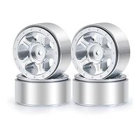 ZuoLan Lot de 4 écrous de roue radiocommandés pour Axial SCX24 AXI90081 Deadbolt AXI00001 1/24 RC Crawler Car Accessoires