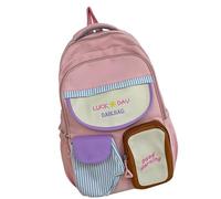 zuousxbs Coumure De Contraste D'adolescence Esthétique Couleur Contraste Capacité À La Journée Poche Pour Adolescents Filles Décontractées Fille Fille