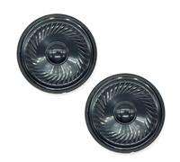 zuousxbs Lot de 2 Haut-parleurs magnétiques en néodyme de 50 mm, 8 ohms, 0,5 W, avec Coque en métal pour projets auditifs