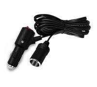 zuousxbs Rallonge Allume-Cigare de Voiture avec Bouton Marche/arrêt Max180W pour chargeurs de Voiture, aspirateurs, Ventilateurs, lumières LED,