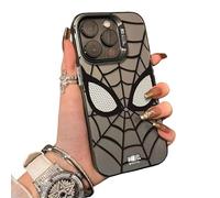 ZuoXun Coque Para pour iPhone 15 Spider Man Noir Blanc Blanc Cool Phone Para Iphone 15 14 13 12 11 Pro Max Xr Xs 7 8 Plus-Para Iphone 12 Pro-