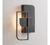 ZUOZUIYQ Appliques murales Applique Murale carrée géométrique Applique Murale décorative intérieure en cuivre 4W LED Chambre à Coucher Applique Murale de Chevet Luminaire pour Salle à Manger/Salon