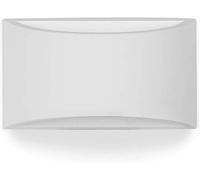 ZUOZUIYQ Appliques murales Appliques murales LED Applique Murale intérieure en Aluminium Blanc 7W Applique LED Blanc Chaud Applique Murale Haut Bas 16cm