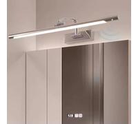 ZUOZUIYQ Appliques murales LED pour Miroir de Salle de Bain d'intérieur avec détecteur de Mouvement Lampe pivotante, Rotation 180° + 180° en Acrylique pour Chambre à Coucher, Couloir, Salle de