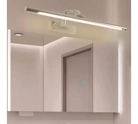 ZUOZUIYQ Appliques murales lumières LED Miroir de Salle de Bain intérieur avec détecteur de Mouvement avec Lampe pivotante 180 ° + 180 ° Rotation Acrylique pour Chambre Couloir Salle de Bain (lumière