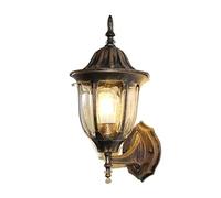 ZUOZUIYQ Appliques murales Style Lanterne extérieure en Verre étanche Applique Murale rétro Tradition Victoria Applique Murale Antique E27 Éclairage de décoration pour Chevet Balcon Couloir intérieur