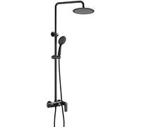 ZUOZUIYQ Bath Shower Faucet Wall Bath Shower Faucets Waterfall Wall Bathroom Shower Mixer Tap Set Stainless Steel Rain Shower Head Beauty Comes