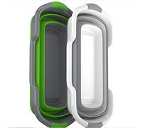 ZUOZUIYQ Bébé pliant bébé Non Silicone pour chat et chien fournitures pour nouveau-né accessoires de salle de bain-vert avec Drain