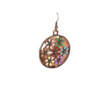 ZUOZUIYQ Bijoux Boucles d'oreilles, Couleur Antique Couleur sculptée Royale Vintage Drop, Clip sur des Boucles d'oreilles Bijoux pour Femmes Cadeaux pour sa Petite Amie, épouse, sœur, Fille,