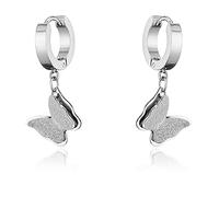 ZUOZUIYQ Bijoux Boucles d'oreilles, en Acier Inoxydable Butterfly Heart Star Slebing Drop Orees Moucles Hip Hop Punk Lady Jewelry Accessoires Merveilleux Cadeaux présents pour Petite Amie, Femme,