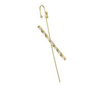 ZUOZUIYQ Bijoux Boucles d'oreilles, Mode Vintage Cristal Cristal Boucles d'oreilles pour Femmes Clip de Boucle d'oreille à Oreille à Oreille à Oreille Simple Manchette de Boucle Oreille