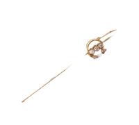 ZUOZUIYQ Bijoux Boucles d'oreilles pour Femmes, Clip d'oreille cubique Vintage Crystal Lightning Lightning Oreau Boucles d'oreilles pour Femmes Feuilles d'oreille étoile