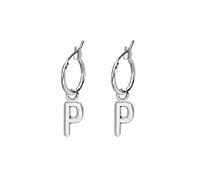 ZUOZUIYQ Bijoux Femmes Boucles d'oreilles, Lettres Suspendus Boucles d'oreilles Couleurs Couleur Tendance Anglaise Alphabet Unisexe Circle Jewelry présente présente pour Petite Amie, épouse,