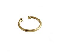 ZUOZUIYQ Bijoux Femmes d'oreilles, réels minimalistes à Double Couche torsadés Rondes de Boucles d'oreilles Clip pour Une fête à la Mode Fine Bijoux présente pour Petite Amie, Femme, s
