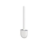 ZUOZUIYQ Brosse de Toilette Brosse de Toilette en Silicone Anti-Fuite d'eau avec Base en Silicone WC à tête Plate Brosse à Poils Souples Flexibles avec Support à séchage Rapide Brosse de Toilette
