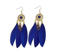 ZUOZUIYQ cerceaux Boucles d'oreilles Attrape-rêves Glands Boucles d'oreilles Vintage Ethn Boucles d'oreilles Accessoires créatifs Boucles d'oreilles Nob pour Femme