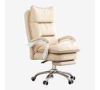 ZUOZUIYQ Chaise de Bureau à Domicile Big Home Big and Tall Home Ergonomic avec Chaise de Bureau réglable à Hauteur de Support arrière pour Chaise de Jeu pour Adultes avec Accessoire et Tabouret