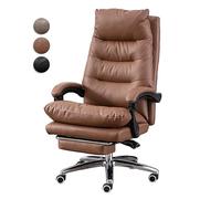 ZUOZUIYQ Chaise de Bureau inclinable arrière avec Repose-Pieds ergonomiques Chaise de Bureau pour Confort et Support Hauteur réglable 360 Recourdifin écran Ergonomique Plate de Jeu Informatique