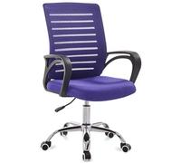 ZUOZUIYQ Chaise de Bureau pivotante Ergonomique avec Maille Respirante et Plus Large siège Large et capacité de Poids de 300 kg idéale pour Une Utilisation à Domicile ou au Bureau