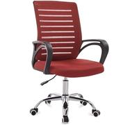 ZUOZUIYQ Chaise de Bureau pivotante Ergonomique pour Conception de Maille Respirante à la Maison Confortable et Durable Support jusqu'à 300 kg idéal pour Le Travail de Bureau et l'utilisation
