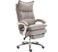 ZUOZUIYQ Chaise de Direction Ergonomique pour Les Grands et Grands Hommes Confortables Chaise de Bureau de Tissu avec Fonction inclinable et accoudoirs de Liaison supporte jusqu'à 330 lbs